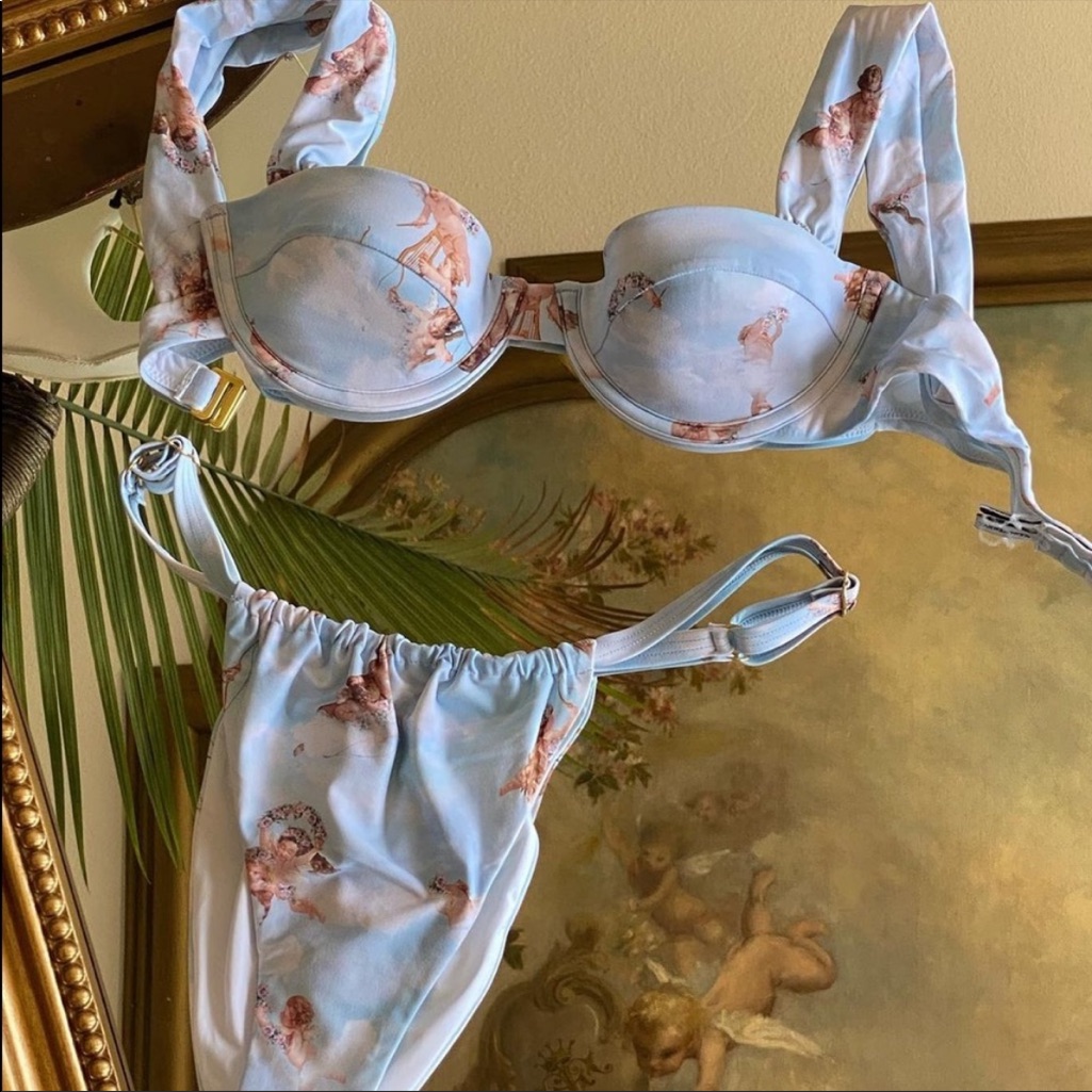 Weworewhat Baby Angels Bikini Set